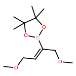 1,3,2-Dioxaborolane, 2-[(1Z)-3-methoxy-1-(methoxymethyl)-1-propen-1-yl]-4,4,5,5-tetramethyl- 