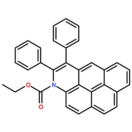 3H-Phenaleno[2,1,9-def]quinoline-3-carboxylic acid, 4,5-diphenyl-, ethyl ester 