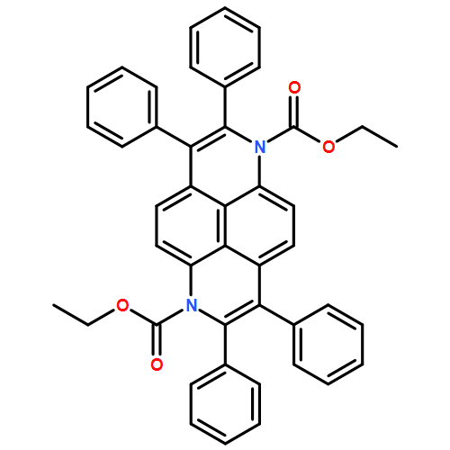 Benzo[lmn][2,7]phenanthroline-1,6-dicarboxylic acid, 2,3,7,8-tetraphenyl-, 1,6-diethyl ester 