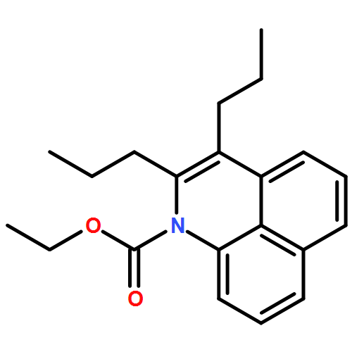 1H-Benzo[de]quinoline-1-carboxylic acid, 2,3-dipropyl-, ethyl ester 