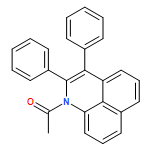 Ethanone, 1-(2,3-diphenyl-1H-benzo[de]quinolin-1-yl)- 