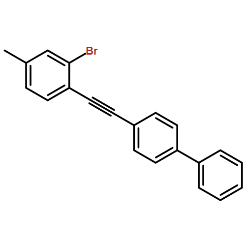 1,1-Biphenyl, 4-[2-(2-bromo-4-methylphenyl)ethynyl]- 