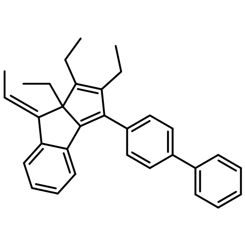 Cyclopent[a]indene, 3-[1,1-biphenyl]-4-yl-1,2,8a-triethyl-8-ethylidene-8,8a-dihydro-, (8E)- 