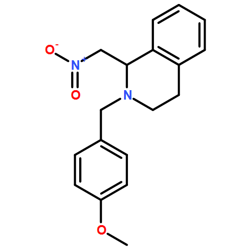 Isoquinoline, 1,2,3,4-tetrahydro-2-[(4-methoxyphenyl)methyl]-1-(nitromethyl)- 