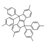 Indeno[2,1-a]indene, 5,10-dihydro-2,7-dimethyl-5,5,10,10-tetrakis(4-methylphenyl)- 