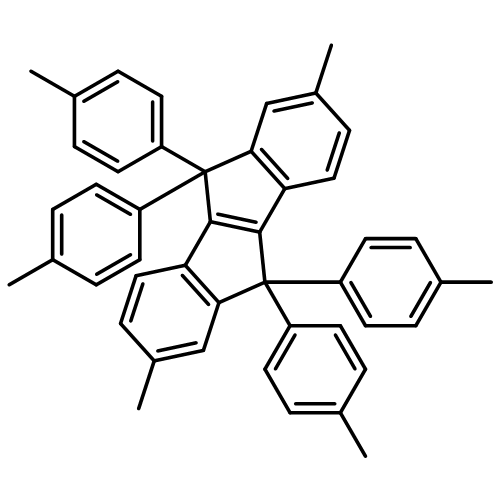 Indeno[2,1-a]indene, 5,10-dihydro-2,7-dimethyl-5,5,10,10-tetrakis(4-methylphenyl)- 