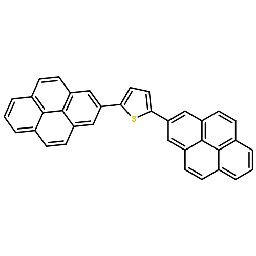 Thiophene, 2,5-di-2-pyrenyl- 