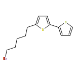 2,2-Bithiophene, 5-(5-bromopentyl)- 