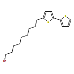 2,2-Bithiophene, 5-(9-bromononyl)- 