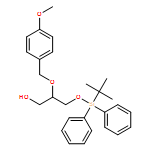 1-Propanol, 3-[[(1,1-dimethylethyl)diphenylsilyl]oxy]-2-[(4-methoxyphenyl)methoxy]-, (2S)- 