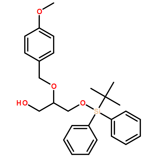 1-Propanol, 3-[[(1,1-dimethylethyl)diphenylsilyl]oxy]-2-[(4-methoxyphenyl)methoxy]-, (2S)- 