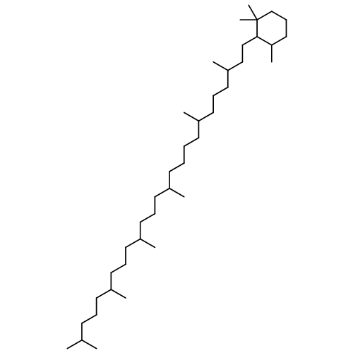 Cyclohexane, 2-(3,7,12,16,20,24-hexamethylpentacosyl)-1,1,3-trimethyl- 