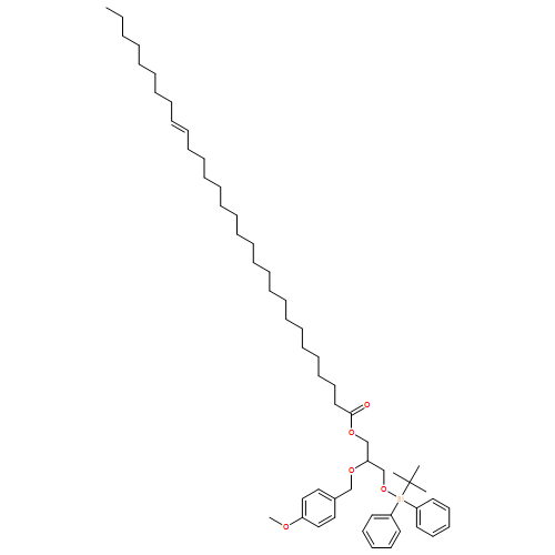 21-Triacontenoic acid, (2R)-3-[[(1,1-dimethylethyl)diphenylsilyl]oxy]-2-[(4-methoxyphenyl)methoxy]propyl ester, (21Z)- 