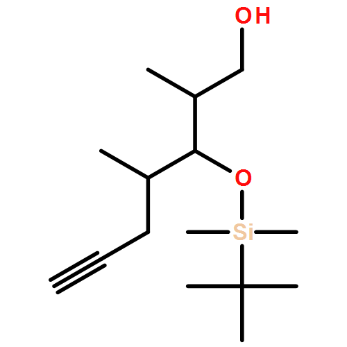 6-Heptyn-1-ol, 3-[[(1,1-dimethylethyl)dimethylsilyl]oxy]-2,4-dimethyl-, (2R,3S,4S)- 