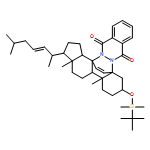 9a,17a-Etheno-1H-benzo[c]cyclopenta[h]phthalazino[2,3-a]cinnoline-11,16-dione, 8-[[(1,1-dimethylethyl)dimethylsilyl]oxy]-3-[(1R,2Z)-1,5-dimethyl-2-hexen-1-yl]-2,3,3a,4,5,5a,5b,6,7,8,9,17b-dodecahydro-3a,5b-dimethyl-, (3R,3aR,5aR,5bR,8S,9aS,17aS,17bR)- 