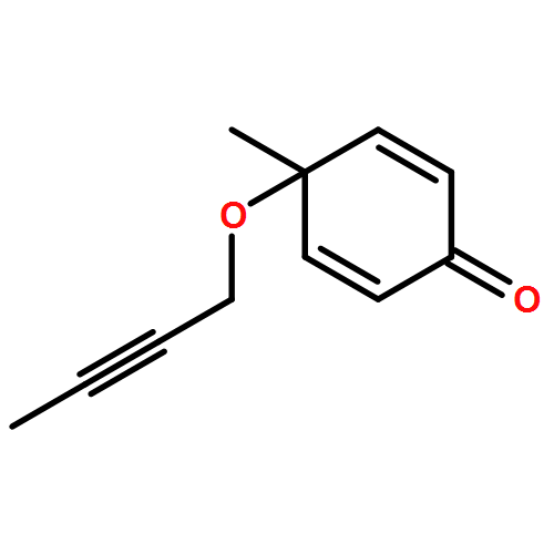 2,5-Cyclohexadien-1-one, 4-(2-butyn-1-yloxy)-4-methyl- 