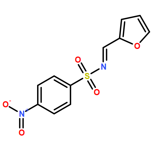 Benzenesulfonamide, N-(2-furanylmethylene)-4-nitro- 