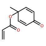 2-Propenoic acid, 1-methyl-4-oxo-2,5-cyclohexadien-1-yl ester 