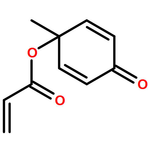 2-Propenoic acid, 1-methyl-4-oxo-2,5-cyclohexadien-1-yl ester 