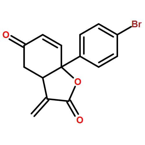 2,5(3H,4H)-Benzofurandione, 7a-(4-bromophenyl)-3a,7a-dihydro-3-methylene-, (3aS,7aS)- 