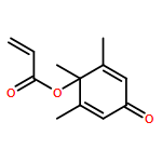 2-Propenoic acid, 1,2,6-trimethyl-4-oxo-2,5-cyclohexadien-1-yl ester 