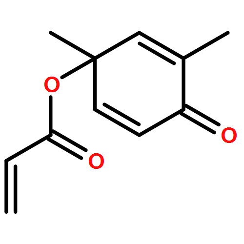 2-Propenoic acid, 1,3-dimethyl-4-oxo-2,5-cyclohexadien-1-yl ester 