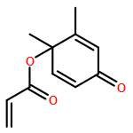 2-Propenoic acid, 1,2-dimethyl-4-oxo-2,5-cyclohexadien-1-yl ester 