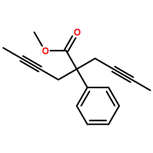 Benzeneacetic acid, α,α-di-2-butyn-1-yl-, methyl ester 