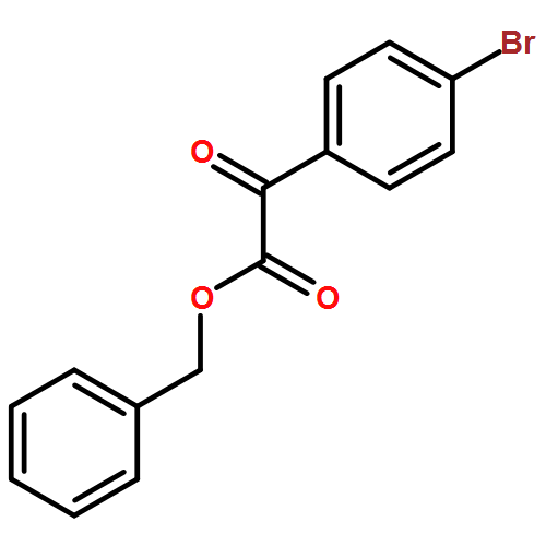 Benzeneacetic acid, 4-bromo-α-oxo-, phenylmethyl ester 