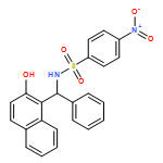 Benzenesulfonamide, N-[(R)-(2-hydroxy-1-naphthalenyl)phenylmethyl]-4-nitro- 