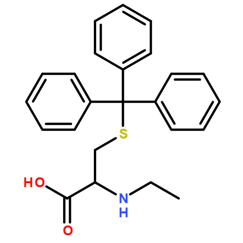 L-Cysteine, N-ethyl-S-(triphenylmethyl)- 