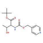 L-Threonine, N-[(4-pyridinylmethoxy)carbonyl]-, 1,1-dimethylethyl ester 