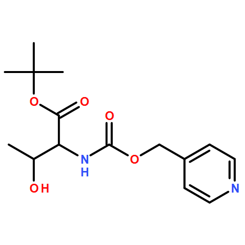 L-Threonine, N-[(4-pyridinylmethoxy)carbonyl]-, 1,1-dimethylethyl ester 