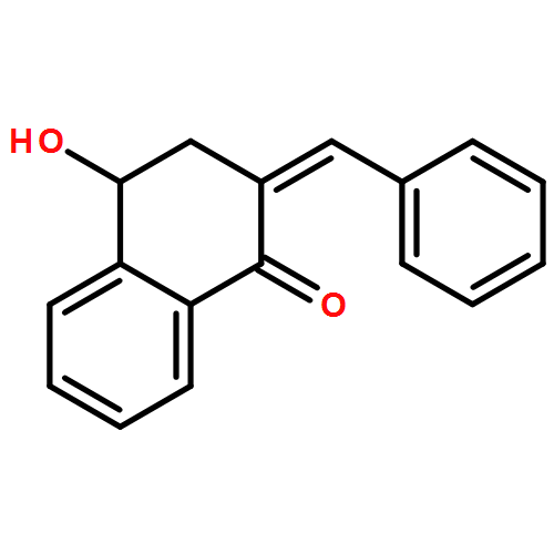 1(2H)-Naphthalenone, 3,4-dihydro-4-hydroxy-2-(phenylmethylene)-, (2E,4S)- 