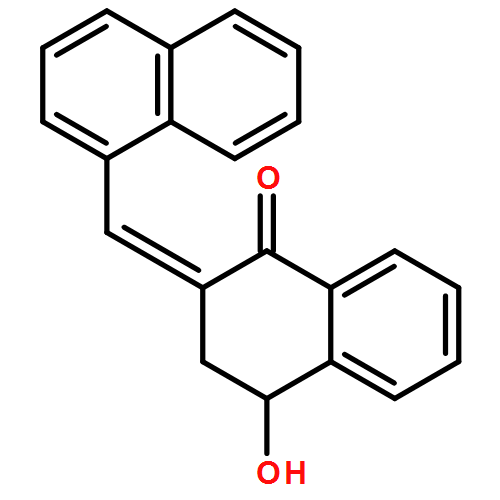 1(2H)-Naphthalenone, 3,4-dihydro-4-hydroxy-2-(1-naphthalenylmethylene)-, (2E,4S)- 