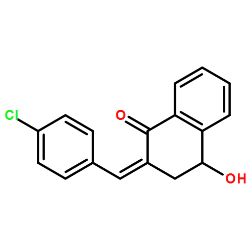 1(2H)-Naphthalenone, 2-[(4-chlorophenyl)methylene]-3,4-dihydro-4-hydroxy-, (2E,4S)- 