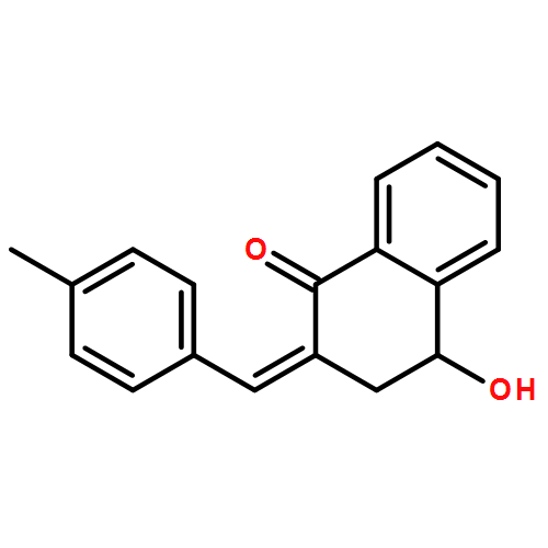 1(2H)-Naphthalenone, 3,4-dihydro-4-hydroxy-2-[(4-methylphenyl)methylene]-, (2E,4S)- 