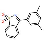 1,2-Benzisothiazole, 3-(3,5-dimethylphenyl)-, 1,1-dioxide 