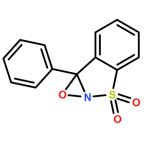 7bH-1,2-Oxazirino[2,3-b][1,2]benzisothiazole, 7b-phenyl-, 3,3-dioxide, (7bR)- 