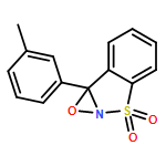 7bH-1,2-Oxazirino[2,3-b][1,2]benzisothiazole, 7b-(3-methylphenyl)-, 3,3-dioxide, (7bR)- 