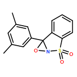 7bH-1,2-Oxazirino[2,3-b][1,2]benzisothiazole, 7b-(3,5-dimethylphenyl)-, 3,3-dioxide, (7bR)- 