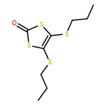 1,3-Dithiol-2-one, 4,5-bis(propylthio)- 