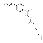 Benzamide, 4-[(1E)-3-chloro-1-propen-1-yl]-N-[[(1S)-1-methylheptyl]oxy]- 