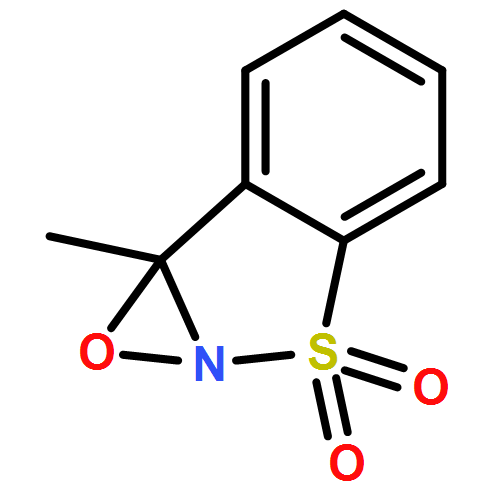 7bH-1,2-Oxazirino[2,3-b][1,2]benzisothiazole, 7b-methyl-, 3,3-dioxide, (7bR)- 