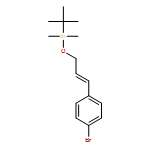 Benzene, 1-bromo-4-[(1E)-3-[[(1,1-dimethylethyl)dimethylsilyl]oxy]-1-propen-1-yl]- 