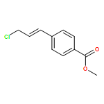 Benzoic acid, 4-(3-chloro-1-propen-1-yl)-, methyl ester 