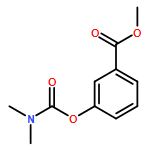 Benzoic acid, 3-[[(dimethylamino)carbonyl]oxy]-, methyl ester 