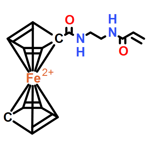 Ferrocene, [[[2-[(1-oxo-2-propen-1-yl)amino]ethyl]amino]carbonyl]-