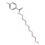 Benzamide, 4-iodo-N-[2-[2-(2-methoxyethoxy)ethoxy]ethoxy]- 