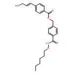 Benzoic acid, 4-[(1E)-3-hydroxy-1-propen-1-yl]-, [4-[[(hexyloxy)amino]carbonyl]phenyl]methyl ester 